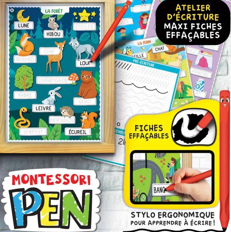 Coffret Montessori Super Ecole