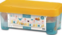 Coffret petit-déjeuner vert azur