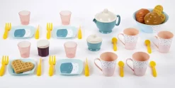 Coffret petit-déjeuner vert azur