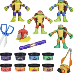 Coffret Play-Doh Tortues Ninja Créations Cowabunga