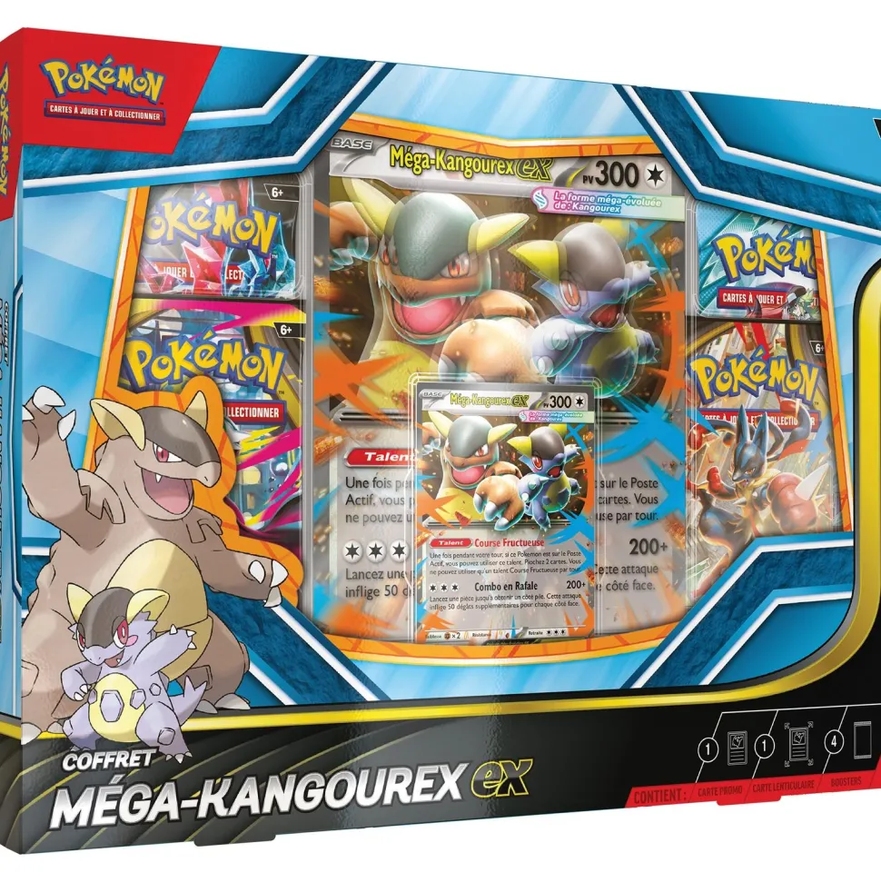 Coffret Pokémon Prenium Mega-Kangourex Ex
