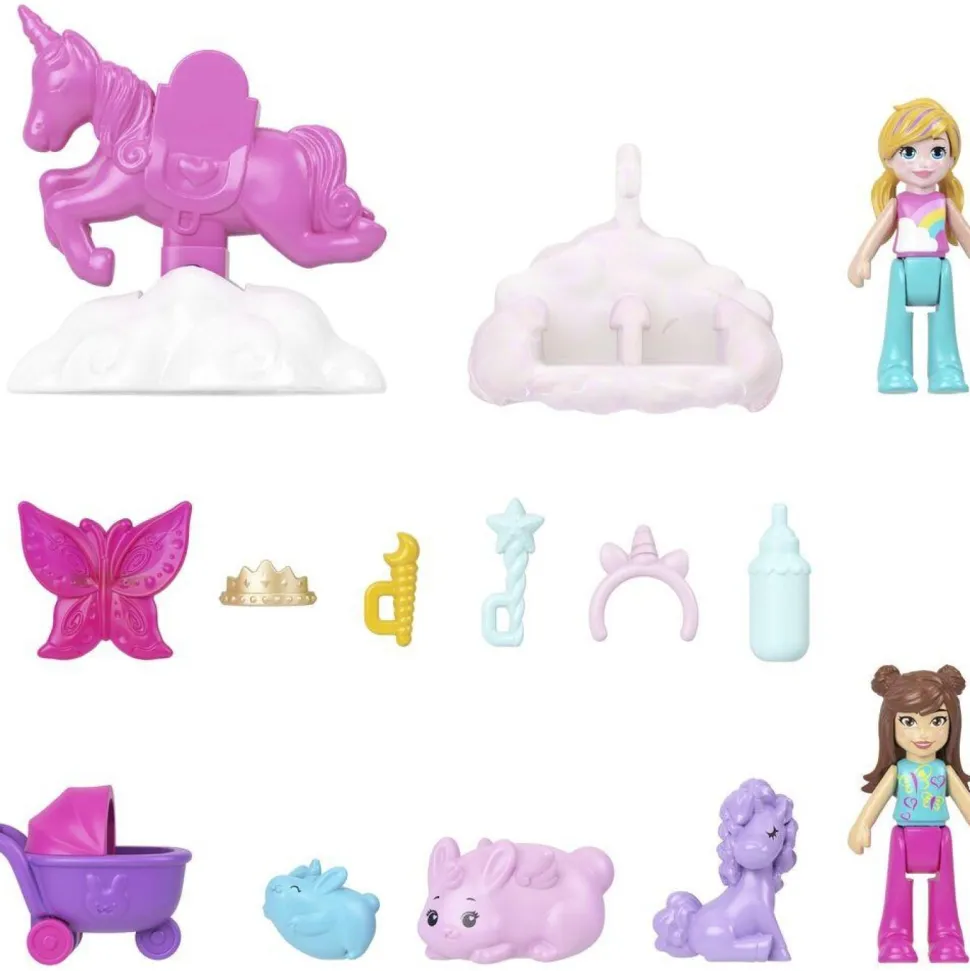 Coffret Polly Pocket Sac Surprise Lapin licorne