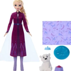Coffret poupée Elsa La Reine des Neiges et ourson