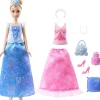 Coffret poupée mannequin Cendrillon avec tenues
