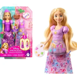 Coffret Poupée Raiponce pique nique et art