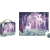 Coffret puzzles 54 pièces Licorne
