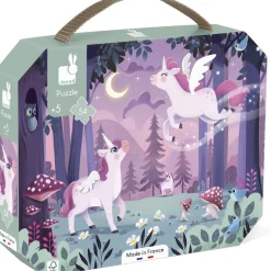 Coffret puzzles 54 pièces Licorne