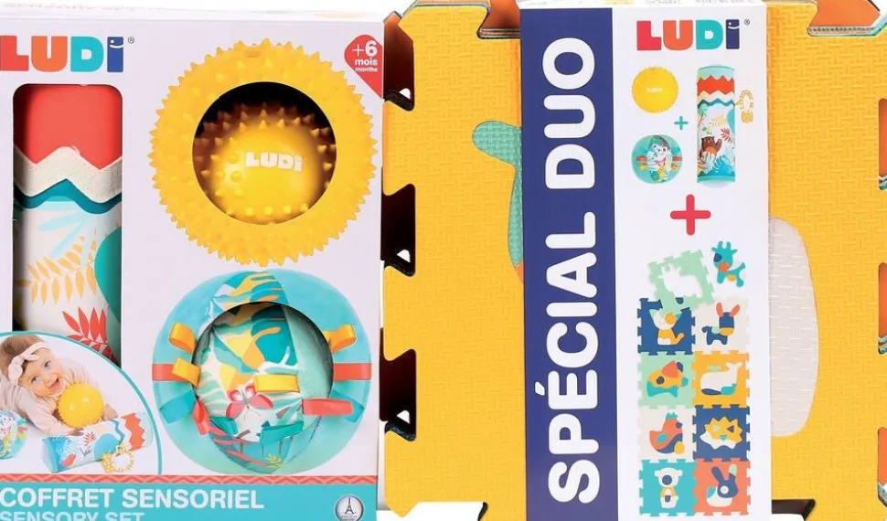 Coffret Sensoriel - 9 Dalles Animaux