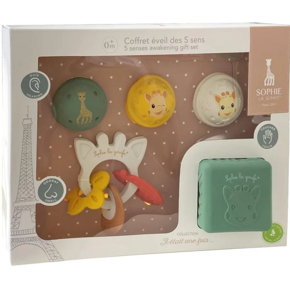 Coffret éveil des 5 sens Sophie La Girafe