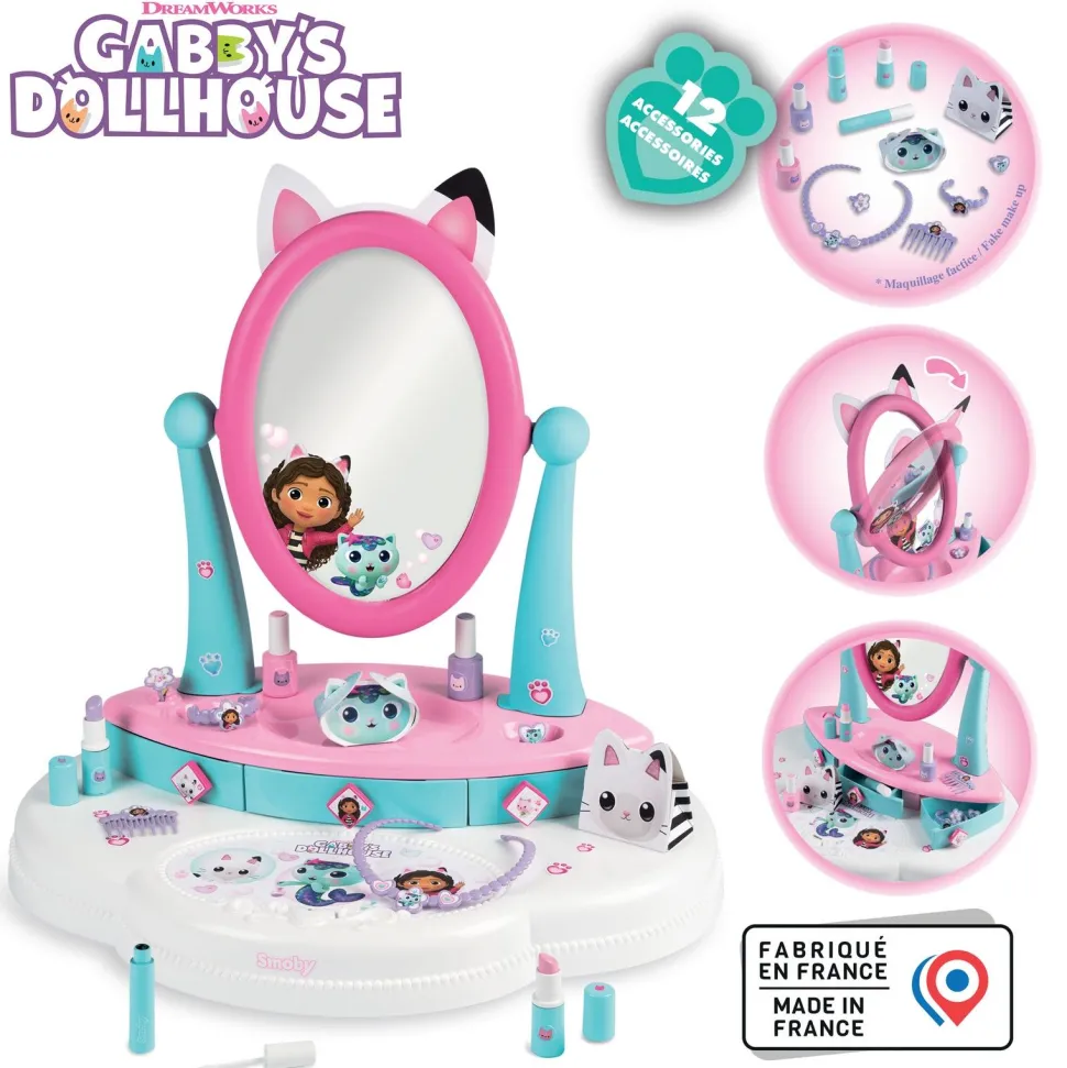 Coiffeuse sur table - Gabby et la maison magique