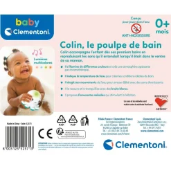 Colin le poulpe de bain