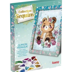 Collection sequins ourson féérique