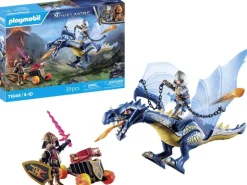 Combattants avec dragons et canon Playmobil Novelmore 71644