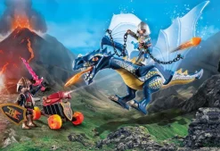 Combattants avec dragons et canon Playmobil Novelmore 71644