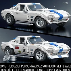 Corvette Hot Wheels à contruire - Mattel Brick Shop