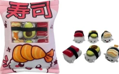 Coussin Kawai - 6 mini sushi
