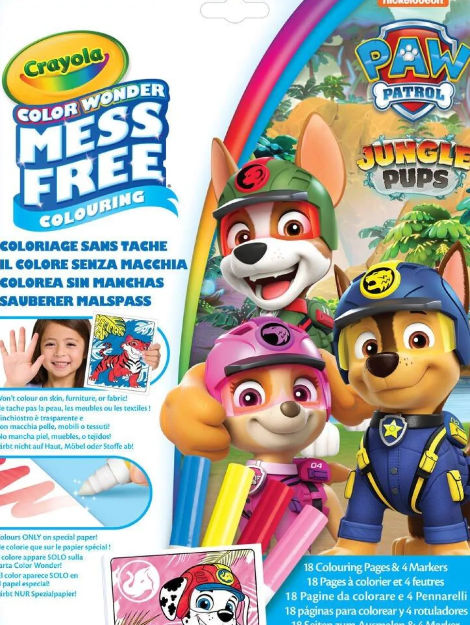 Crayola - Wonder Patpatrouille, Jeu De Coloriage