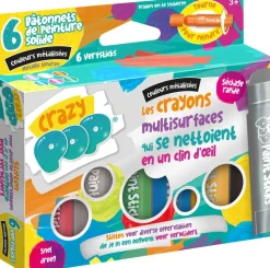 Crazy Pop - Boîte De 6 Feutres
