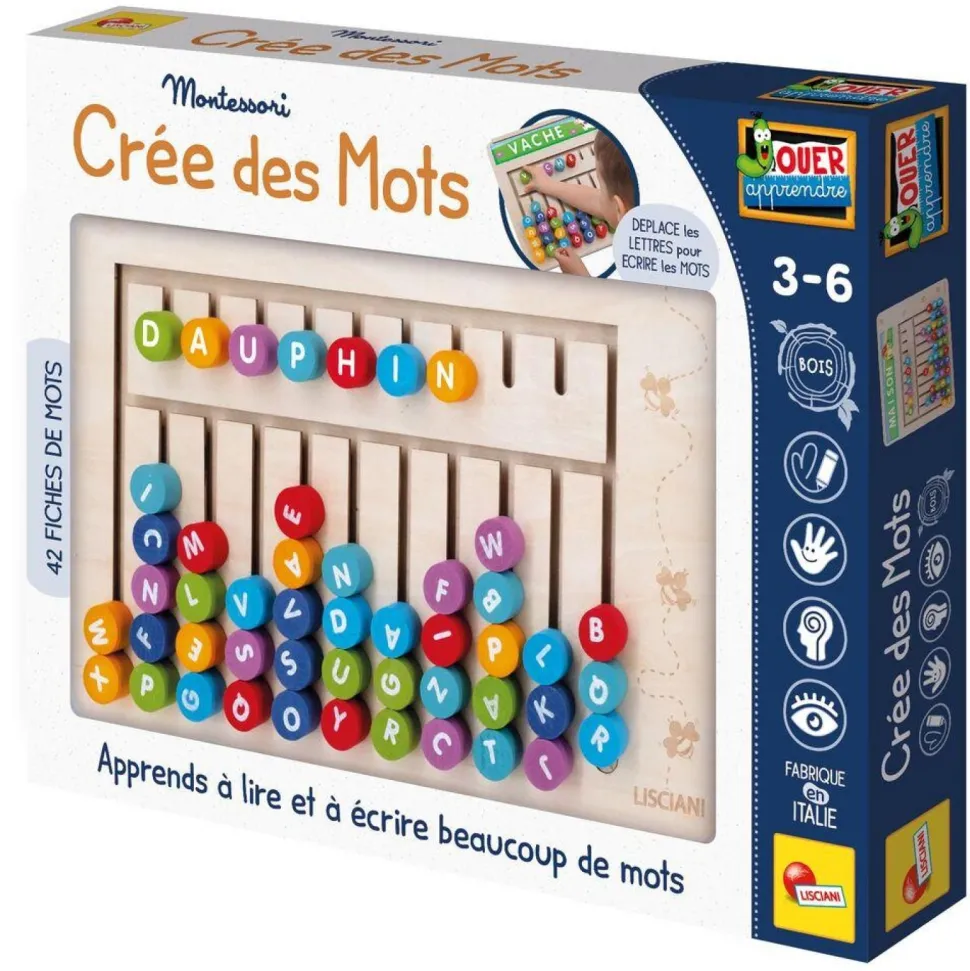 Crée des mots - Compose-mots Montessori