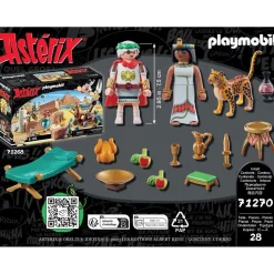 César et Cléopâtre Playmobil Astérix 71270