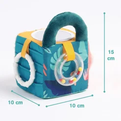 Cube Tissu feuilles