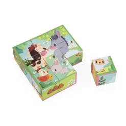 Cubes animaux de la ferme