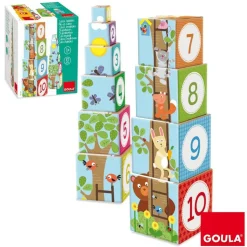 Cubes Empilables De La Forêt Goula