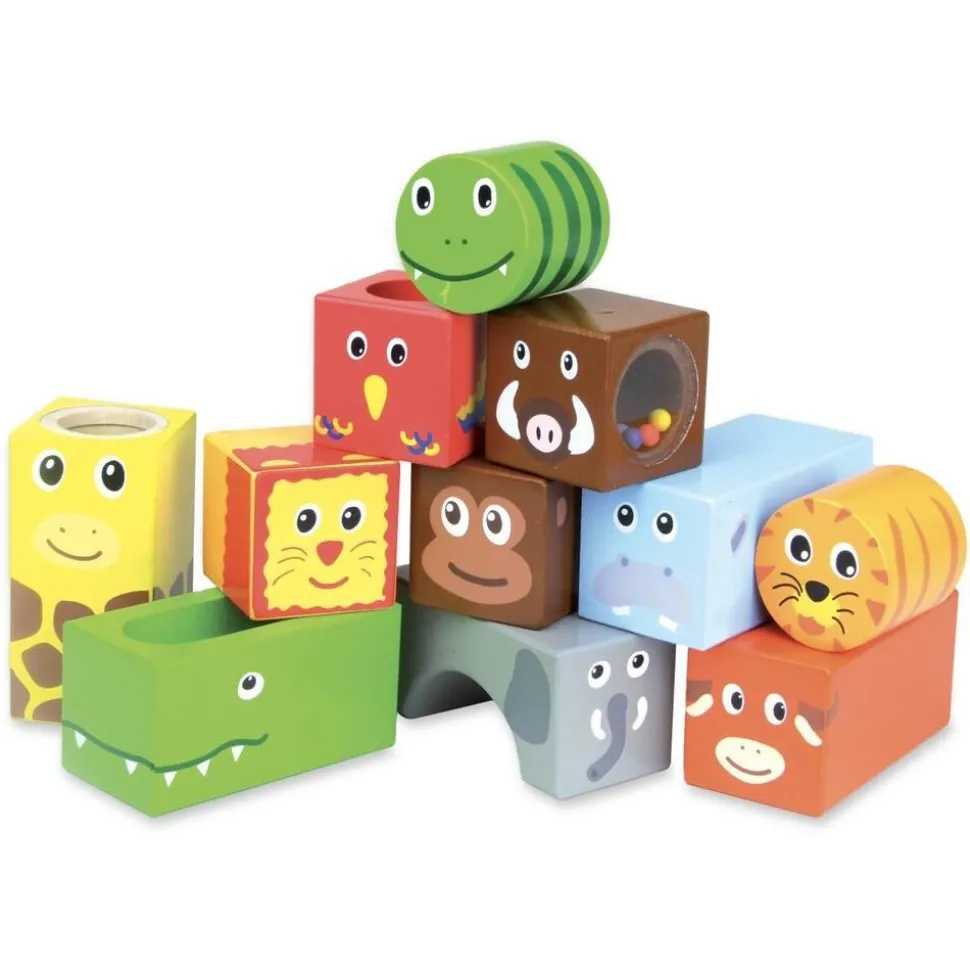 Cubes Sonores Animaux Savane - Vilac