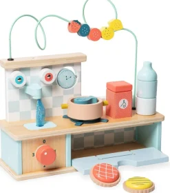 Cuisine D'éveil Multi Activités En Bois Vilac