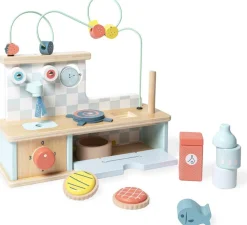 Cuisine D'éveil Multi Activités En Bois Vilac