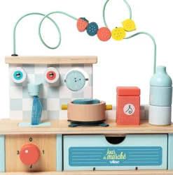 Cuisine D'éveil Multi Activités En Bois Vilac