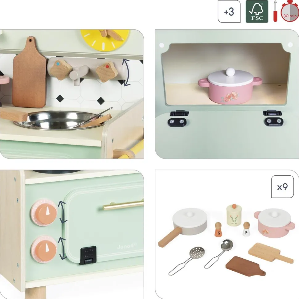 Cuisine Kitchenette mamie Soleil