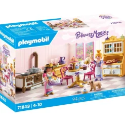 Cuisine royale avec patisseries Playmobil Princess Magic 71848