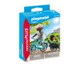Cyclistes maman et enfant Playmobil Special Plus 70601