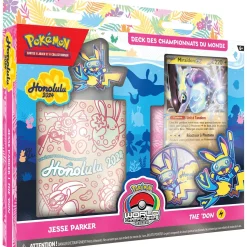 Deck championnat du monde 2024 carte à collectionner Pokémon