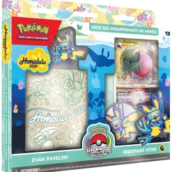 Deck championnat du monde 2024 carte à collectionner Pokémon