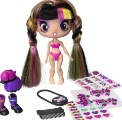 Decora Girlz - Mini Poupee Fashion A Personnaliser - Luna