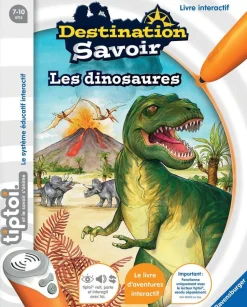 Destination Savoir Livre Tip Toi - les dinosaures