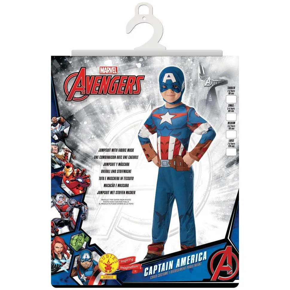 Déguisement Captain America taille M