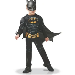 Déguisement luxe Batman noir, taille L 7-8 ans