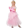 Déguisement Luxe Princesse Rose taille 8-10 ans