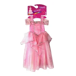 Déguisement Luxe Princesse Rose taille 8-10 ans