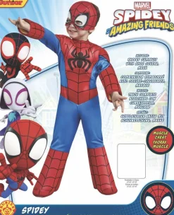 Déguisement Luxe Spidey Amazing Friends - Taille 2-3 ans