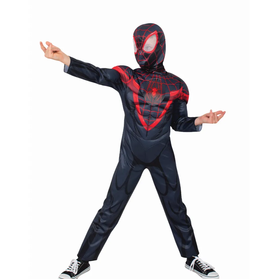 Déguisement Miles Morales Spiderverse de luxe 7-8 ans