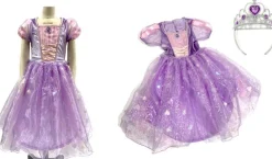 Déguisement Robe Violette - Taille 5/7 ans
