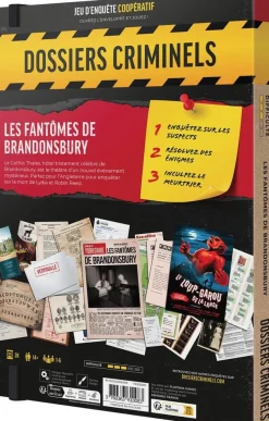 Dossiers criminals Les fantômes de Brandonsbury