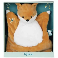 Doudou Carré Renard Leonard 20cm