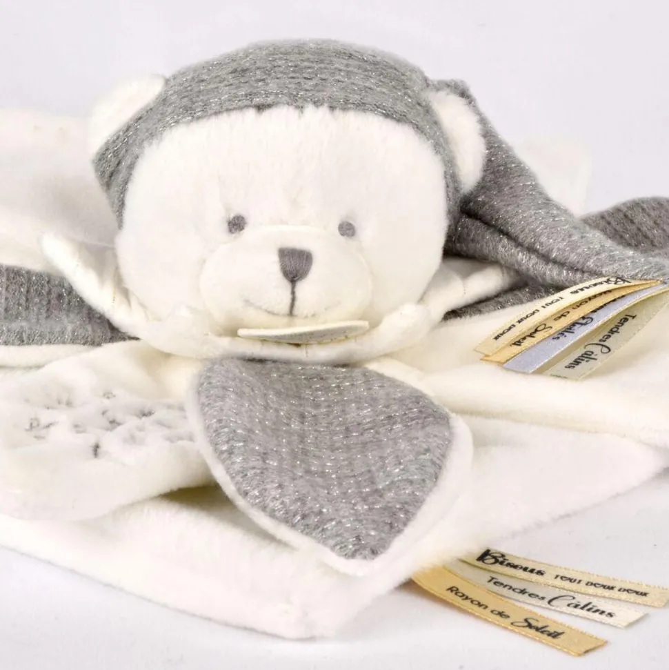 Doudou Ours Argent Collector 25 ANS
