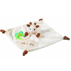 Doudou sophie la girafe avec attache sucette