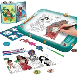 Ecole de dessin avec tablette lumineuse Vaiana